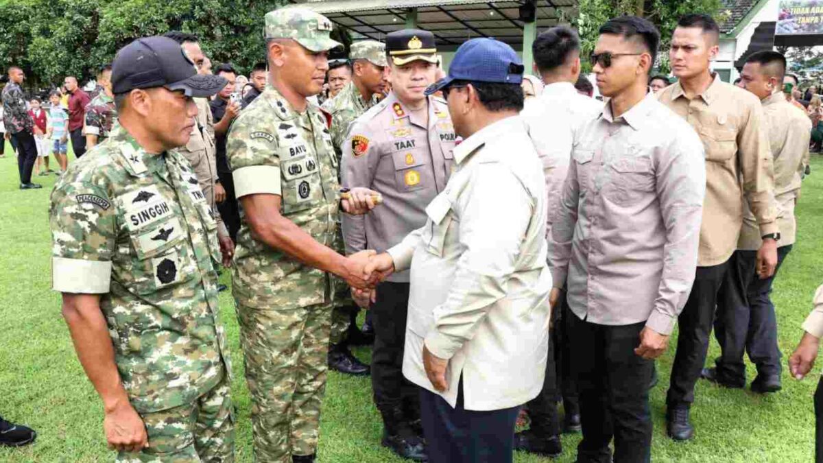 Peresmian SMA Taruna Nusantara di Pagak Berjalan Aman di Bawah Pengamanan VVIP Kodim 0818 