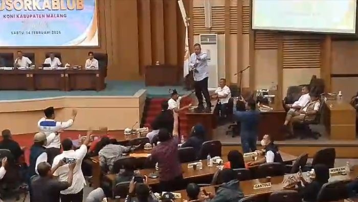 Zia Ulhaq: Kami Naik Meja Karena Pimpinan Sidang Berat Sebelah dalam Musorkablub KONI