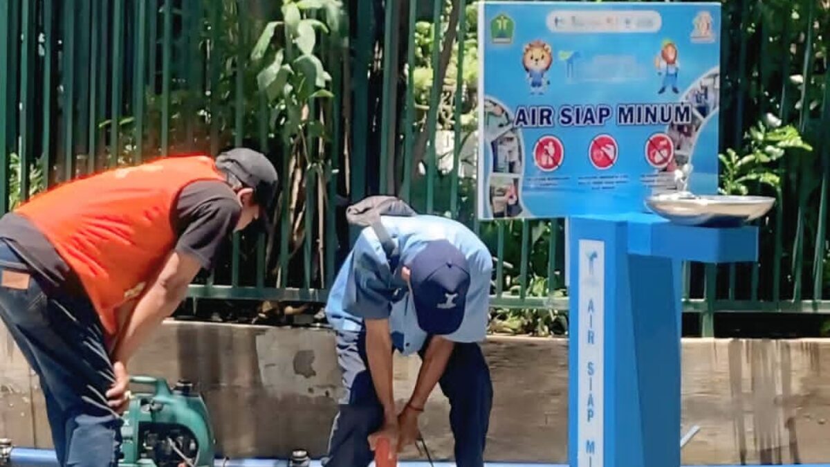 Siapkan Ratusan Titik Air Siap Minum dan Kran Wudhu, Tugu Tirta Andil Sukseskan 1 Abad Harlah NU di Stadion Gajayana