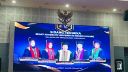 Lima Guru Besar UM Sampaikan Orasi Ilmiah dalam Sidang Terbuka Senat Akademik