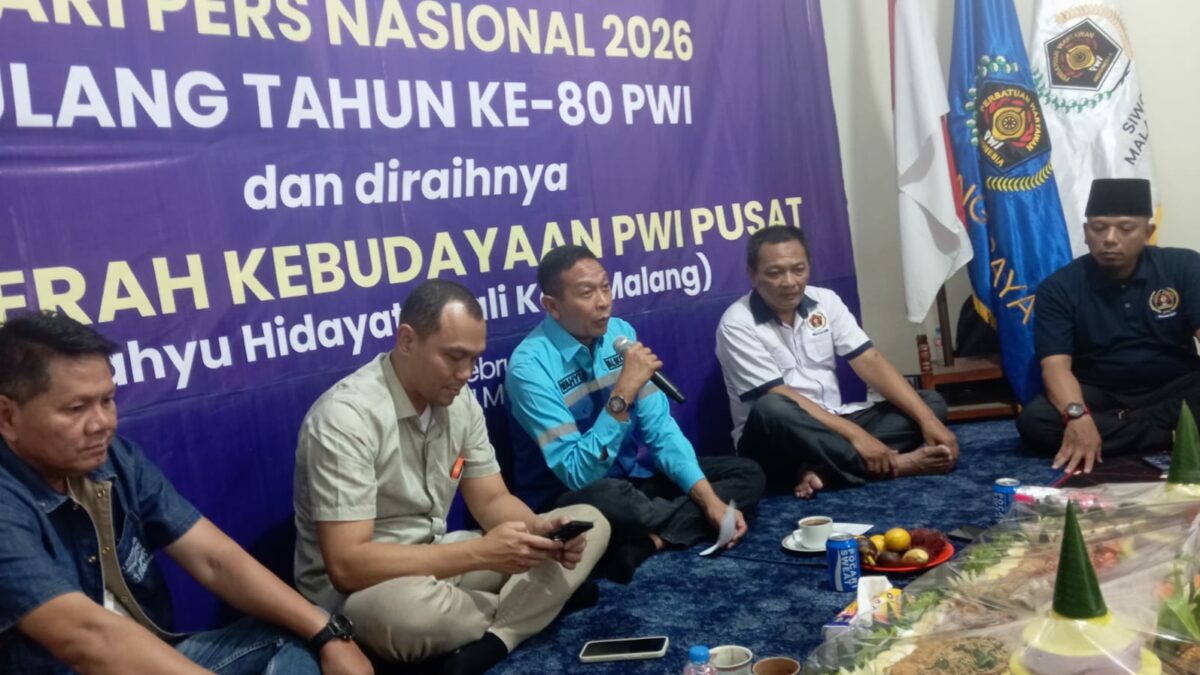 Momen HUT ke-80 PWI Malang Raya: Wali Kota Sebut Pers Jadi Penopang Stabilitas Malang