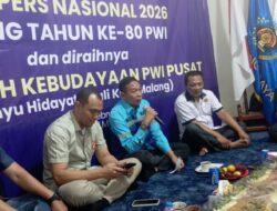 Momen HUT ke-80 PWI Malang Raya: Wali Kota Sebut Pers Jadi Penopang Stabilitas Malang