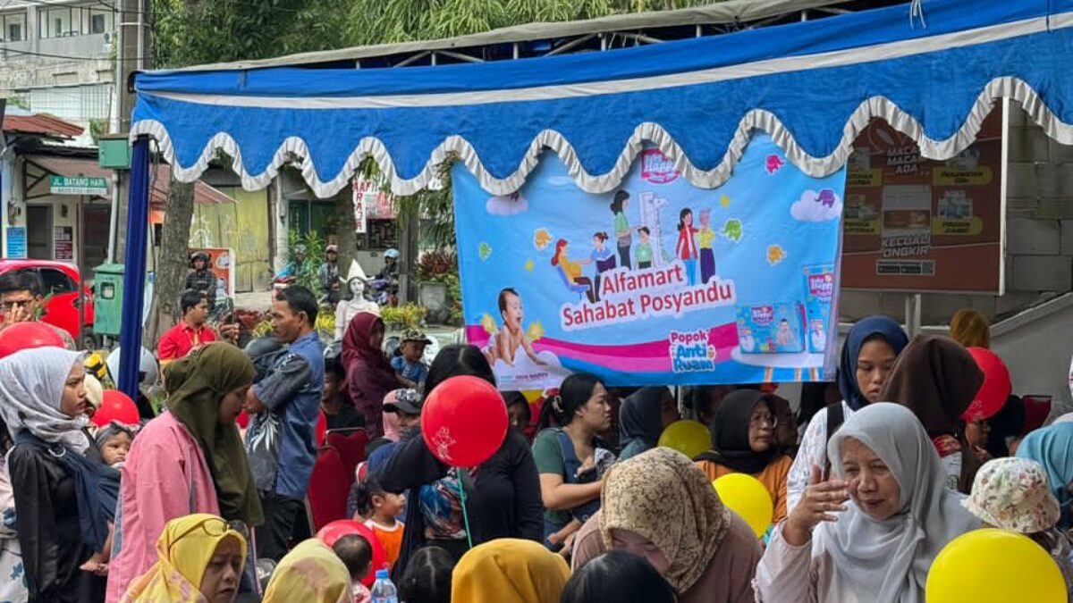 Tingkatkan Pelayanan Kesehatan Ibu dan Balita, Alfamart dan Baby Happy Kolaborasi Sahabat Posyandu 