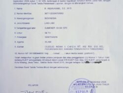 Dugaan Penggelapan Uang Rp 500 Juta:Penyelidikan Berlarut-larut, Pelapor Soroti Kinerja Polresta Malang yang Tidak Presisi