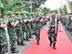 Pamit Pindah Tugas, Danrem 083/ Bdj Kolonel Kohir Kunjungi Kodim 0818 Kabupaten Malang-Batu