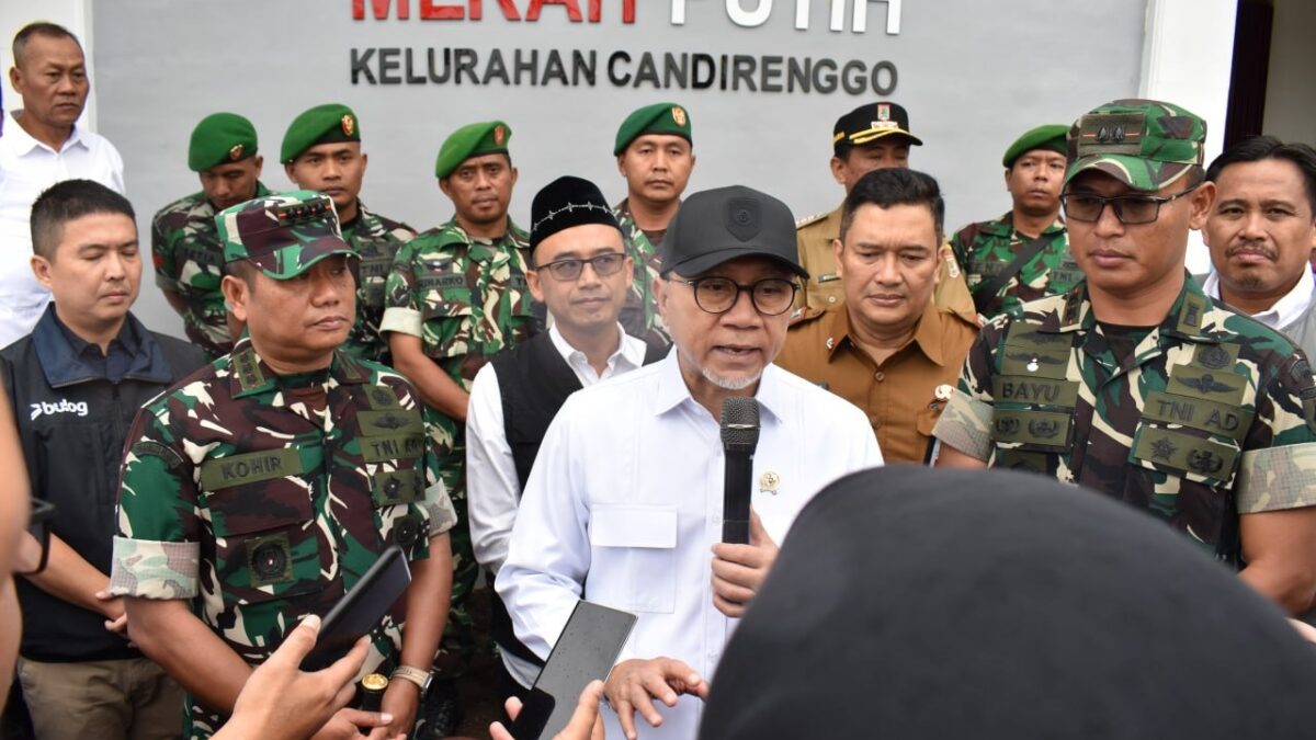 Danrem 083/Bdj dan Dandim 0818 Kabupaten Malang-Batu Dukung Pemerintah Pemberdayaan Ketahanan Pangan Lewat Koperasi