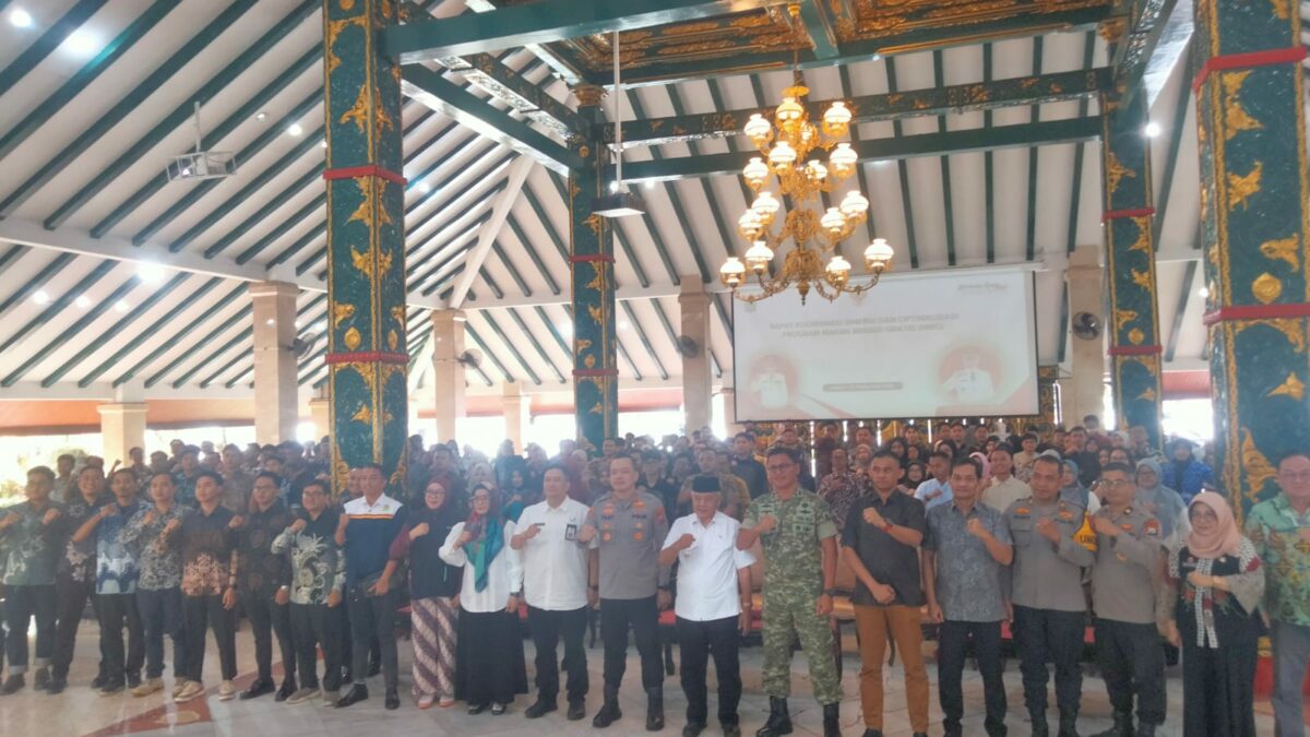 Rakor Sinergi Program MBG Digelar di Pendopo Agung, Bupati Malang Tekankan Kualitas dan SOP