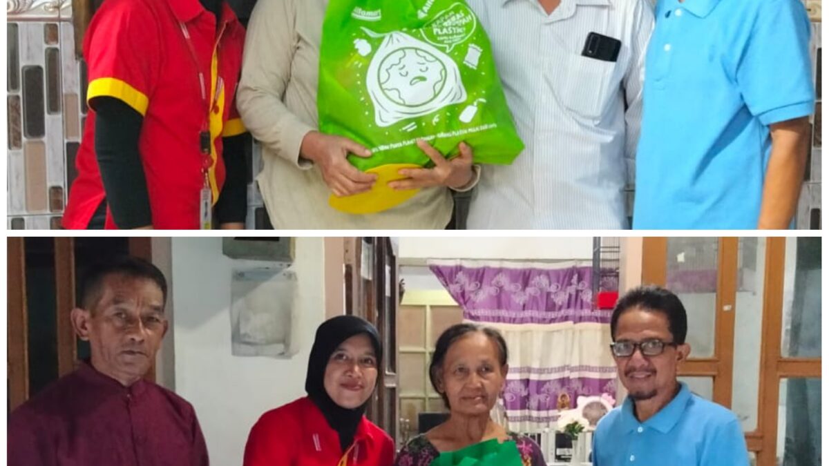 Buka Gerai Baru di Tahun 2026, Alfamart Bakti Sosial  Bagi Sembako kepada Warga