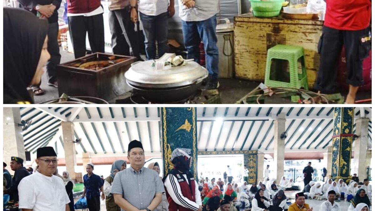 Pastikan Pelayanan 30 Ribu Porsi Bagi Peserta Mujahadah Kubro, Wabup Malang dan Sekda Kab. Malang Kunjungi Cek Pelaksanaan Dapur Umum  di Halaman Pendopo Agung