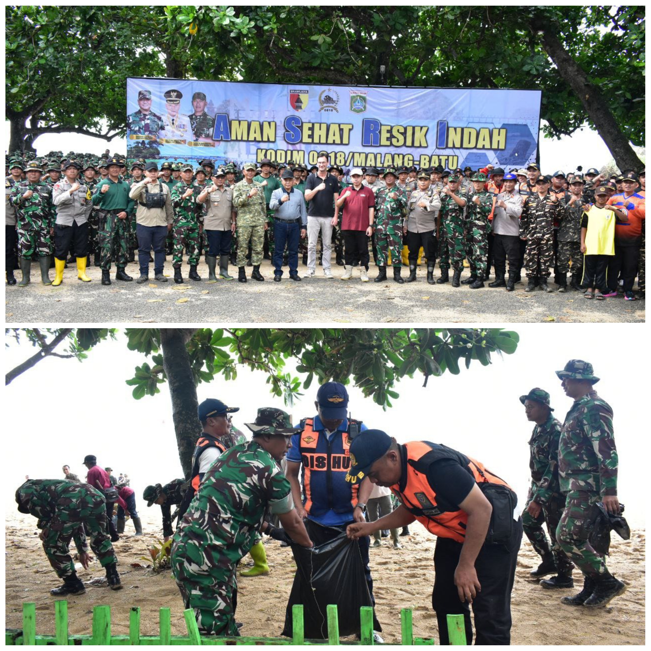 Kodim 0818 Malang-Batu Sulap Pantai Balekambang Jadi Destinasi ASRI