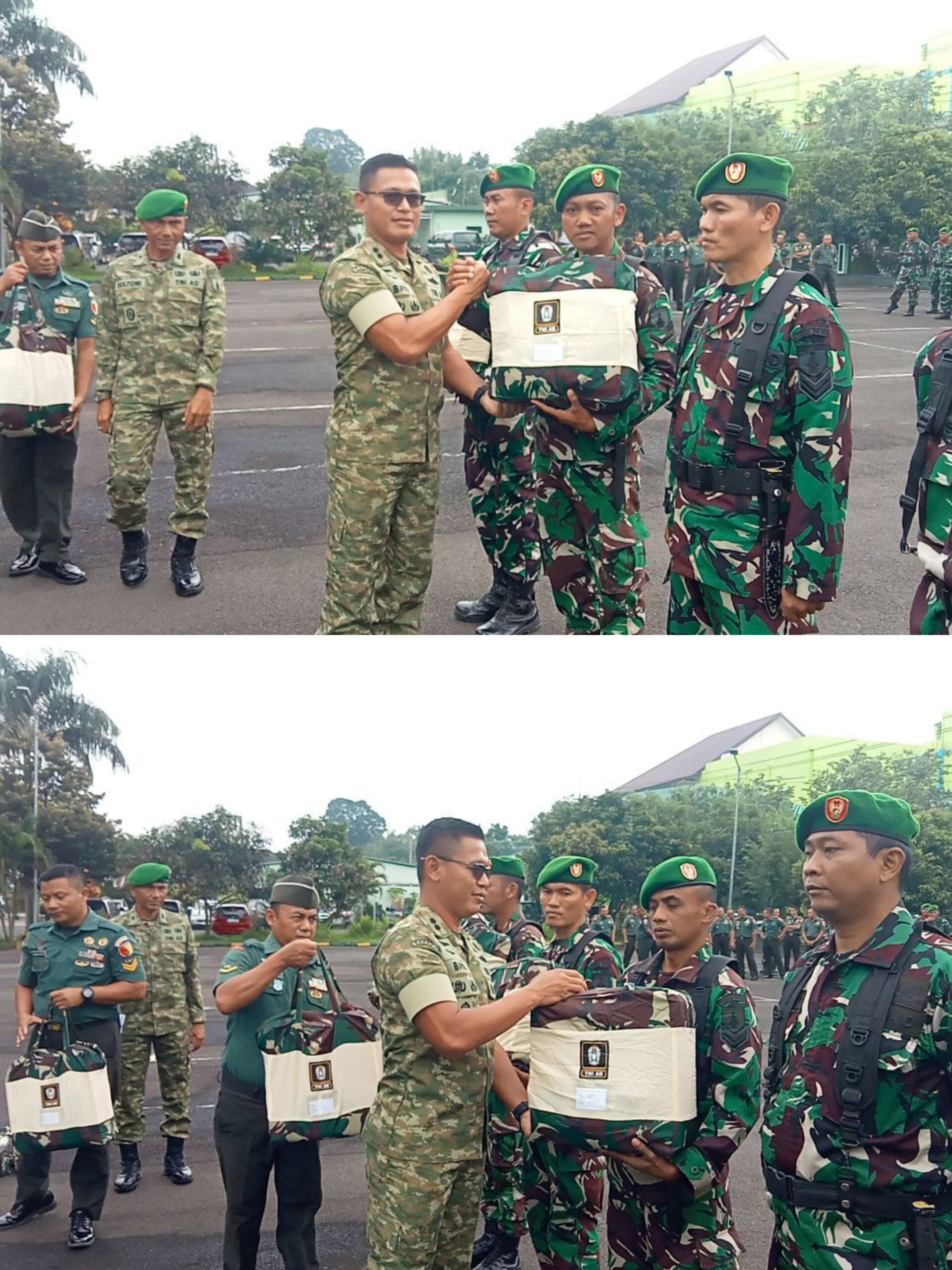 Kesiapan dan Kesejahteraan Prajurit, Komandan Kodim 0818/Malang-Batu Serahkan Paket Kaporlap kepada Personel