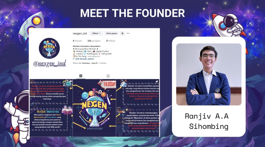 Lulusan Terbaik FP UB Ranjiv Dirikan NexGen Innovators, Wadah Anak Muda Berinovasi