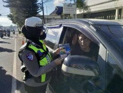 Satlantas Malang Gencarkan Edukasi Operasi Keselamatan Semeru 2026