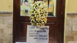 Golkar Kota Malang Bergejolak Lagi, Kader Kirim Karangan Bunga Duka