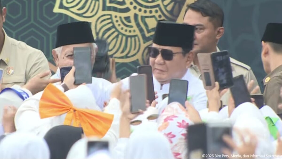Presiden Prabowo Disambut 107 Ribu Jemaah Mujahadah Kubro 1 Abad NU