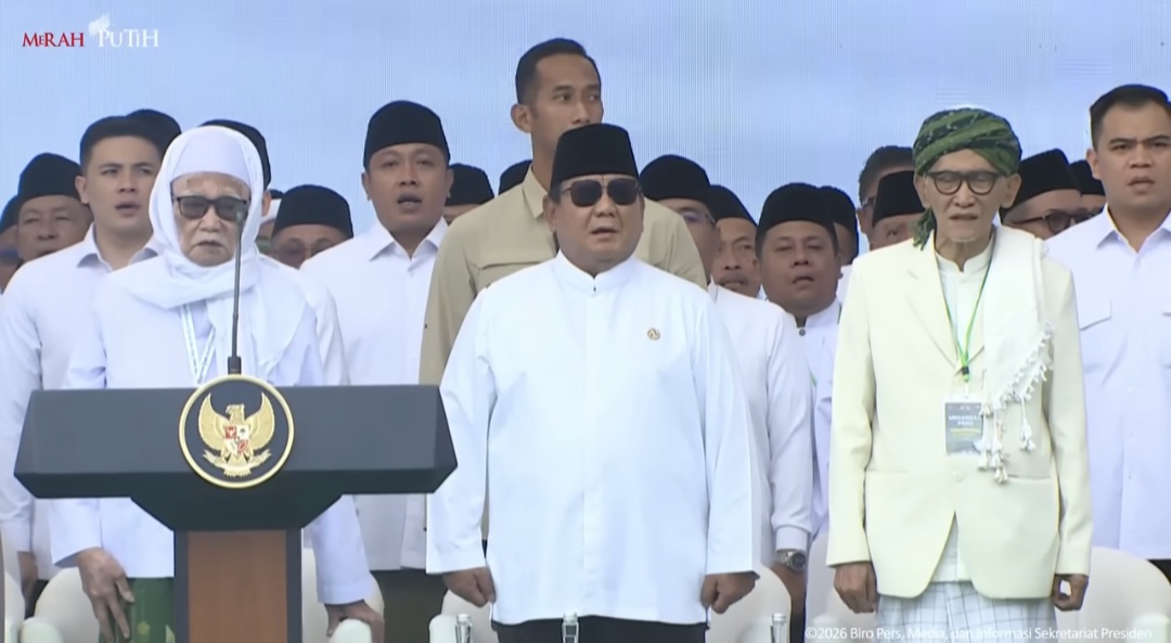 Prabowo di Mujahadah Kubro: Saya Selalu Bahagia di Tengah-tengah Warga NU Prabowo di Mujahadah Kubro: Saya Selalu Bahagia di Tengah-tengah Warga NU