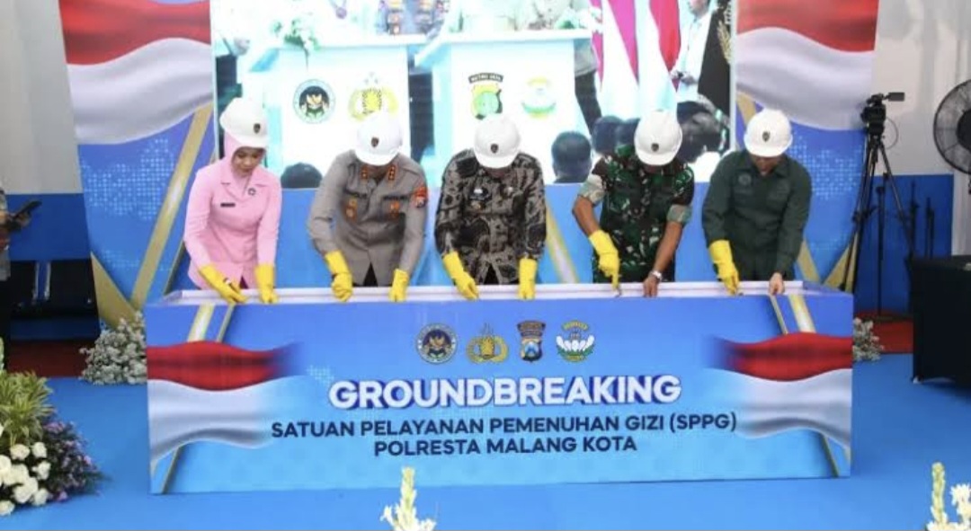 Polresta Malang Kota Bangun 2 SPPG, Hampir 2.000 Warga Bakal Nikmati MBG