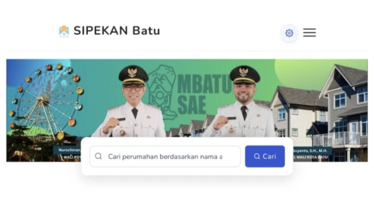 Disperkim Luncurkan SIPEKAN, Cek Legalitas Perumahan di Kota Batu Makin Mudah