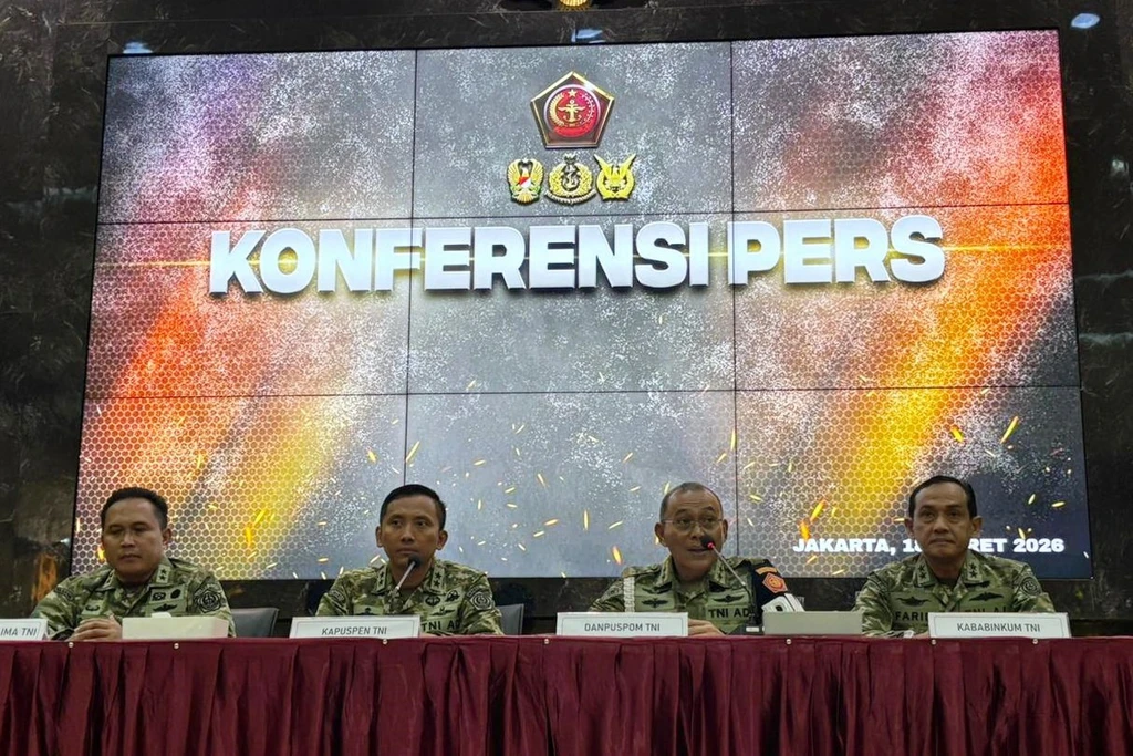 Puspom TNI Tahan 4 Prajurit Terkait Penyiraman Air Keras Aktivis KontraS