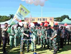 Bazar Murah TNI di Lapangan Rampal Malang Hadirkan 180 Stan Sembako Jelang Lebaran
