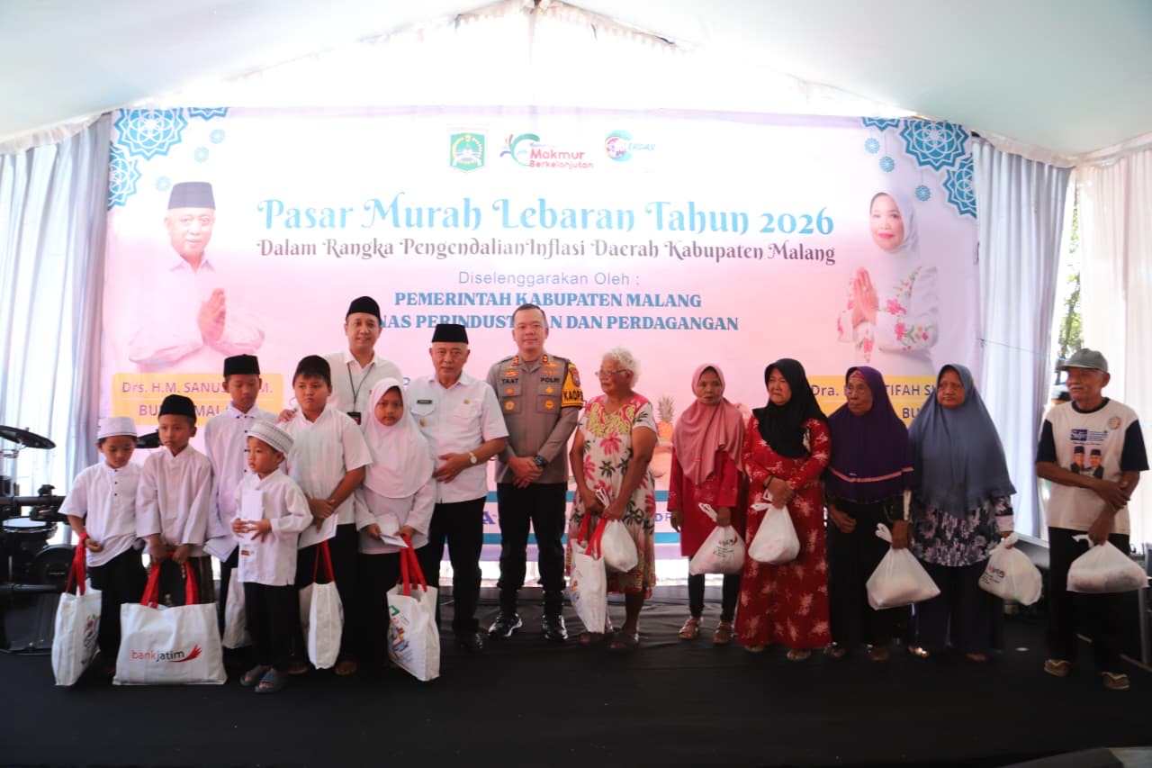 Pasar Murah Lebaran 2026 Digelar di Kepanjen, Pemkab Malang Siapkan Diskon dan Stok Pangan Pasar Murah Lebaran 2026 Digelar di Kepanjen, Pemkab Malang Siapkan Diskon dan Stok Pangan