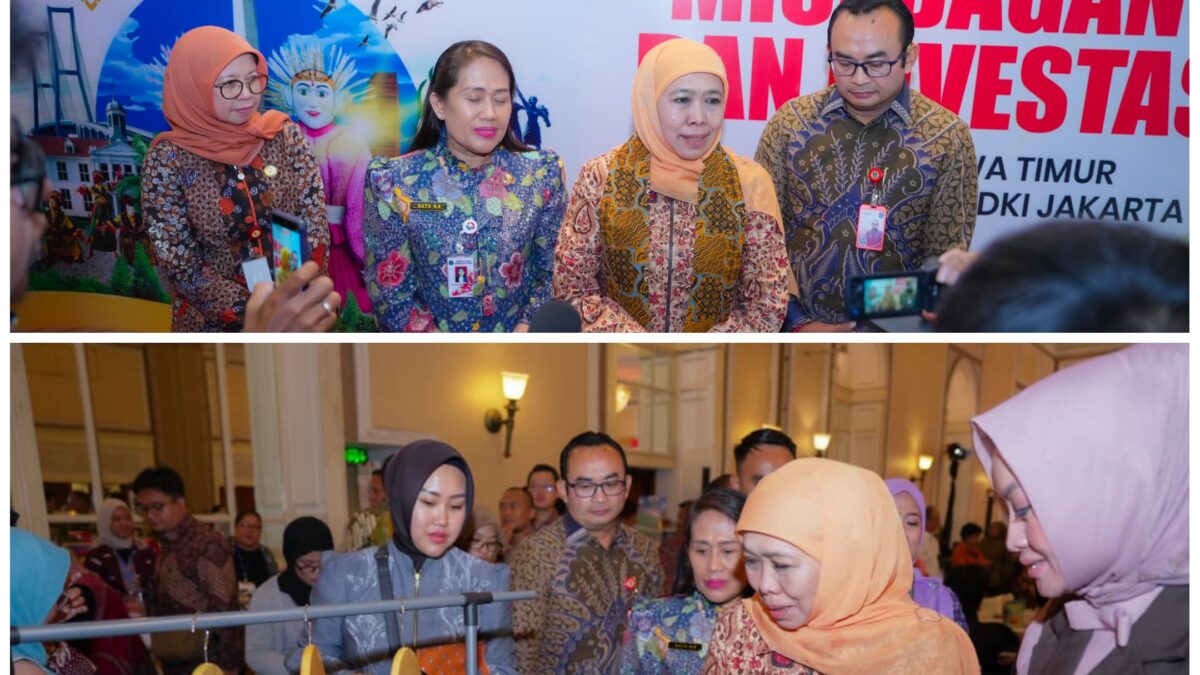 Gubernur Khofifah Pimpin Misi Dagang Jatim-DKI Jakarta Sukses Catatkan Transaksi Rp5,7 Triliun Lebih, Tertinggi Sepanjang Gelaran Misi Dagang