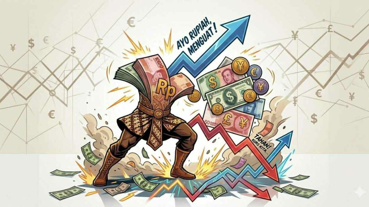 Gejolak Timteng, ​Rupiah Sempat Menguat Tipis, Ini Alasannya