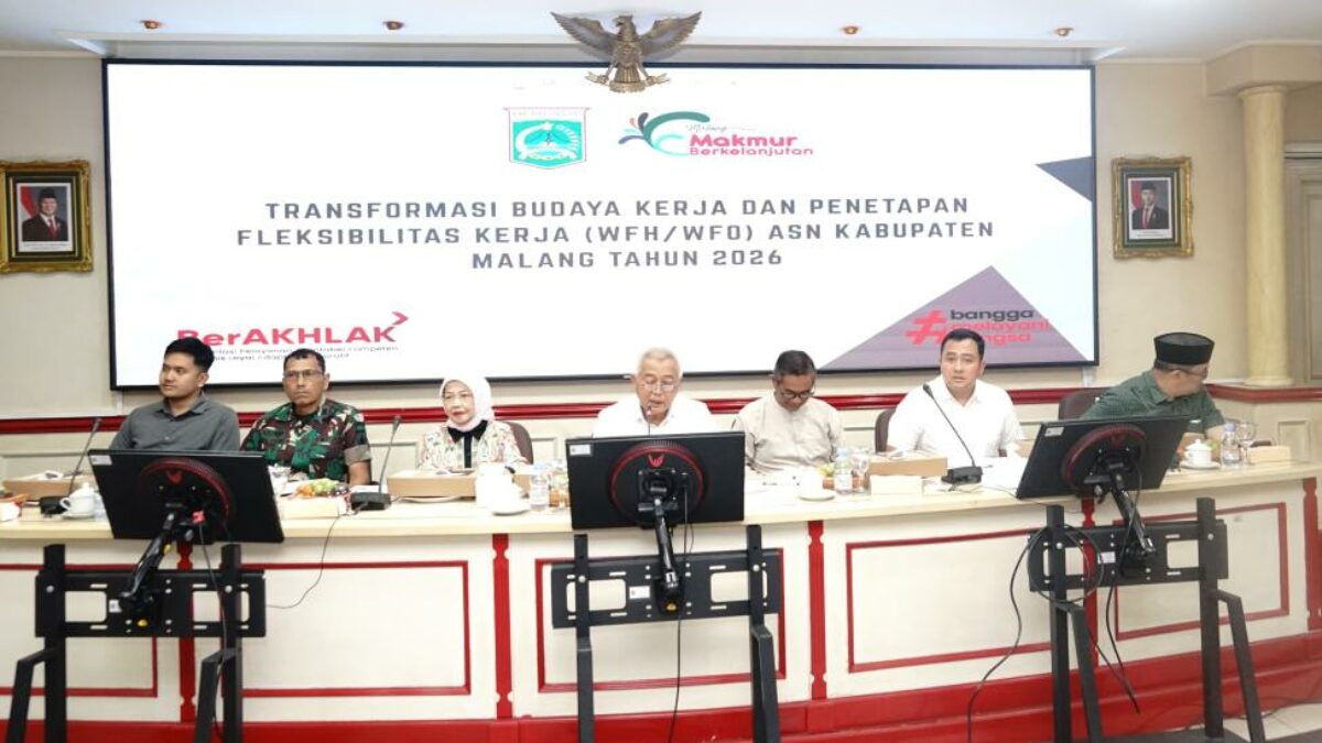 Rakor Pemkab Malang Bahas SE Mendagri, ASN Terapkan WFH Setiap Jumat