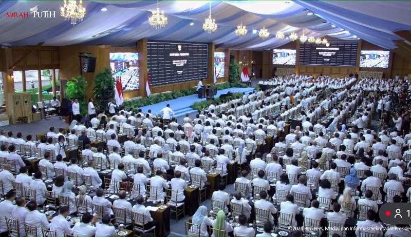 Prabowo Kumpulkan 800 Pejabat di Istana, Tegaskan Arah Pemerintahan dan Antisipasi Ancaman Global