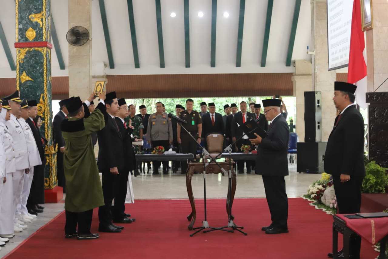 Pelantikan 447 Pejabat Pemkab Malang, Bupati Sanusi Tekankan Sistem Merit ASN