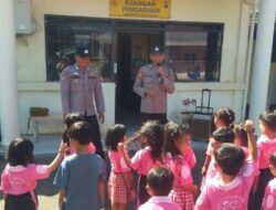 Polres Malang Edukasi Siswa TK, Tanamkan Disiplin dan Kesadaran Hukum Sejak Dini