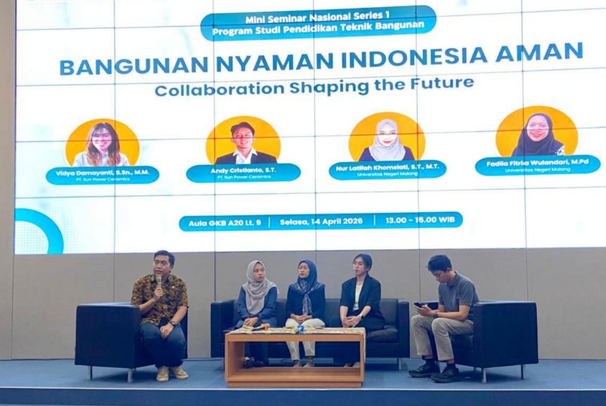 UM Gelar Mini Seminar Nasional PTB, Perkuat Kolaborasi Industri Konstruksi dan Pendidikan