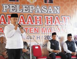Bupati Malang Lepas Jamaah Haji Kloter 14, Tekankan Disiplin dan Jaga Nama Baik Daerah