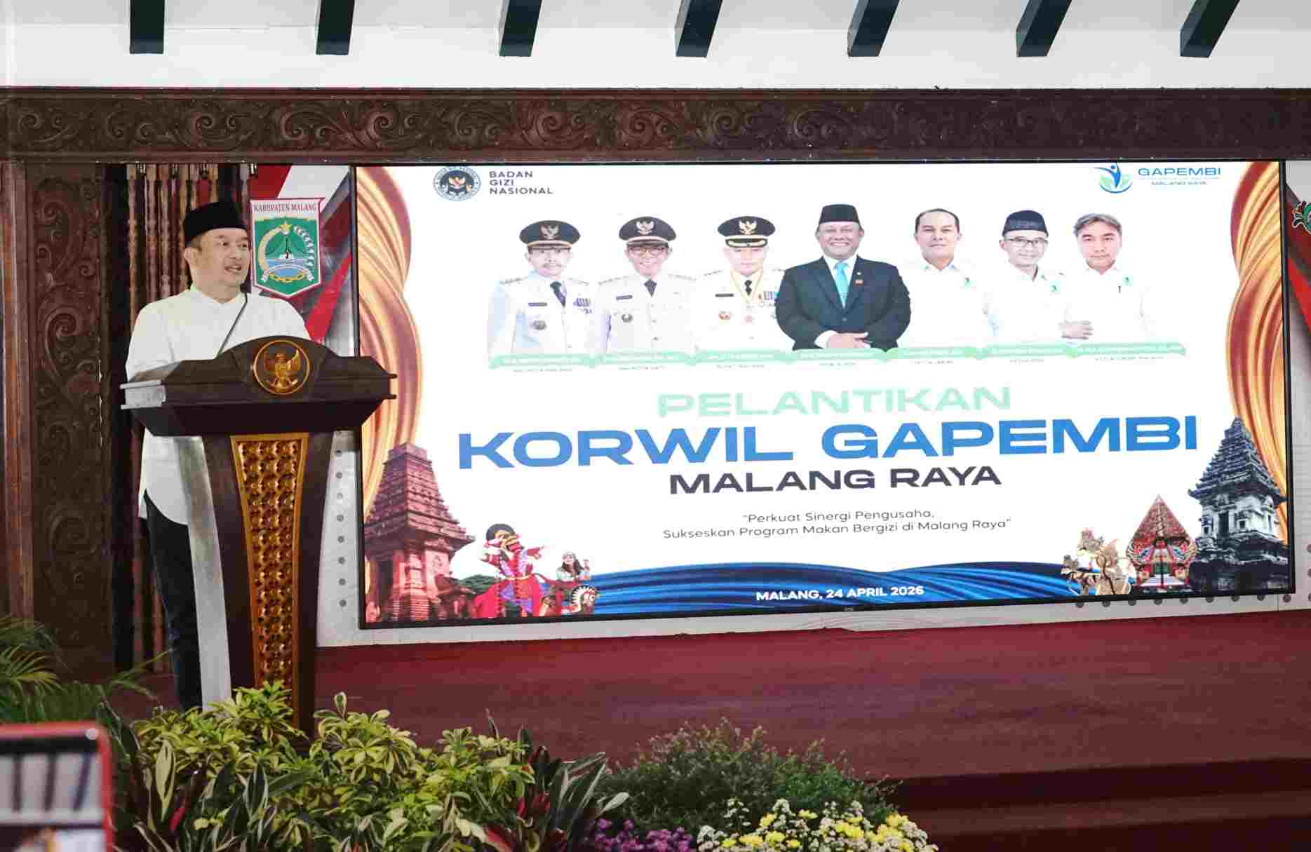 Pengurus GAPEMBI Malang Raya Dilantik, Dorong Perkuat Program Makan Bergizi Gratis