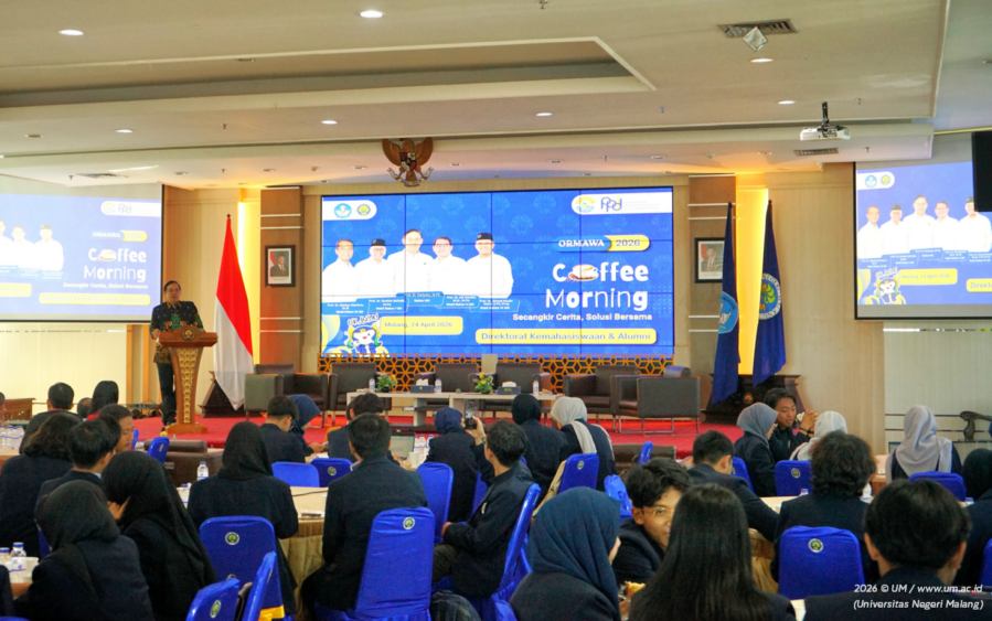 Coffee Morning UM Jadi Ruang Dialog Mahasiswa dan Pimpinan Bahas Solusi Kampus