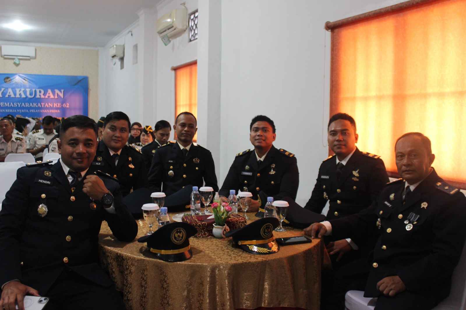 Peringati Hari Bhakti Pemasyarakatan ( HBP) Ke-62 Lapas Kelas IIA Sidoarjo Gelar Giat Tasyakuran Dengan Dirjen Pemasyarakatan