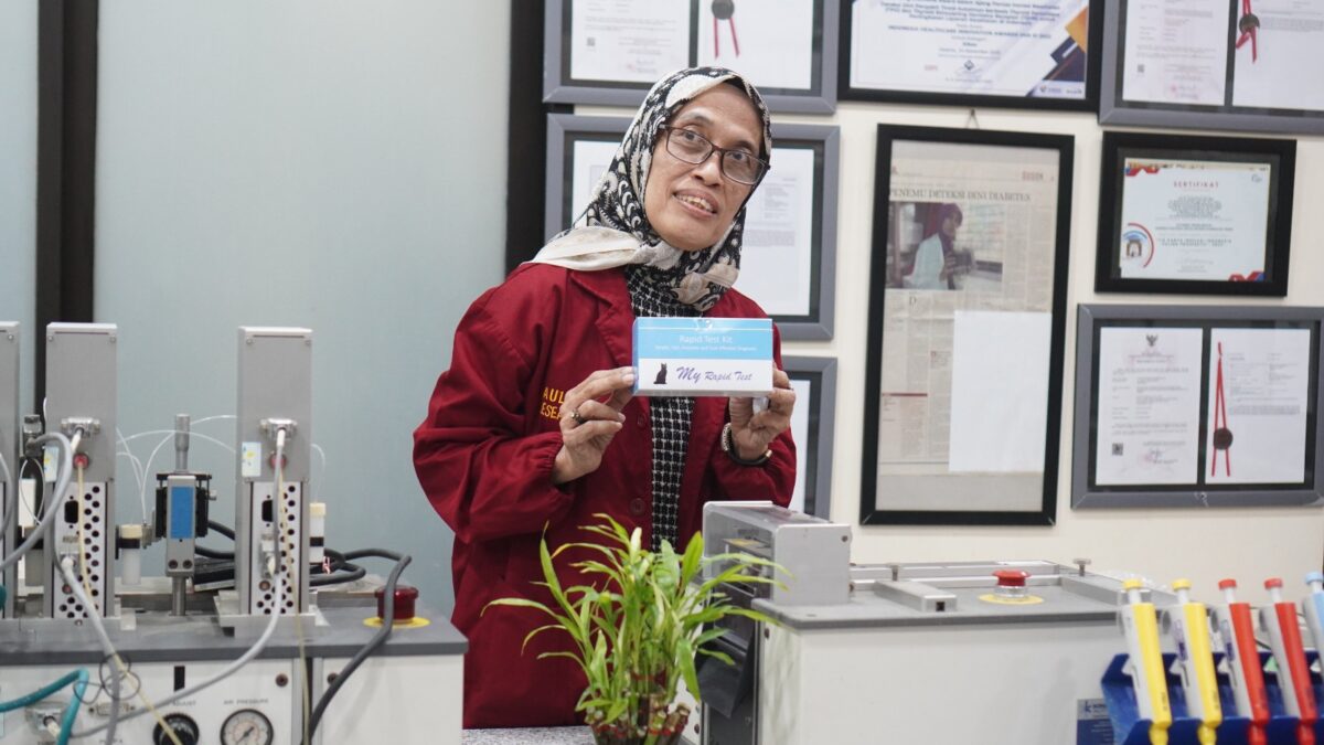 Profesor UB Kembangkan Rapid Test Kit untuk Diagnosa Penyakit Hewan Secara Cepat dan Akurat