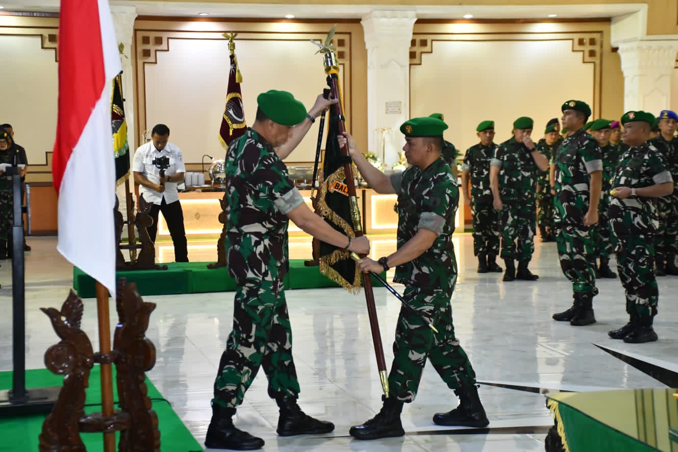 Korem 083/Baladhika Jaya Berganti Komando, Pangdam Tekankan Adaptasi dan Kepemimpinan Humanis