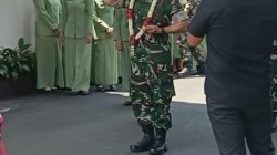 Korem 083/Baladhika Jaya Sambut Danrem Baru dan Lepas Brigjen TNI Kohir
