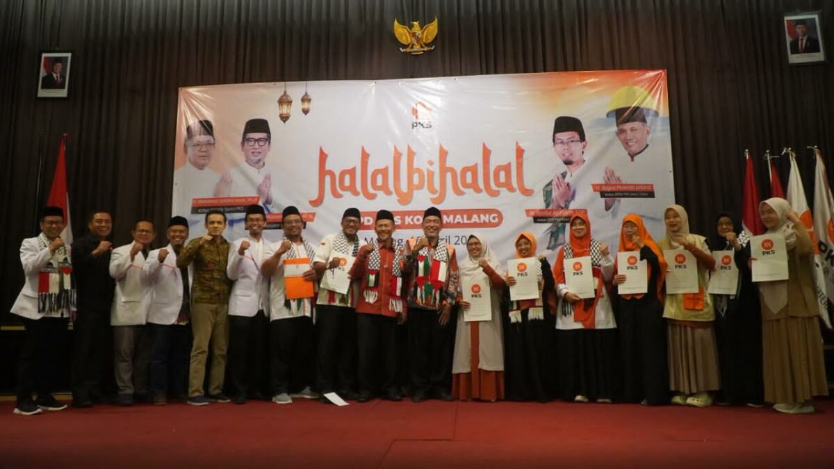 Halal Bihalal PKS Kota Malang, Ketua DPD Apresiasi Peran Kader Selama Ramadan
