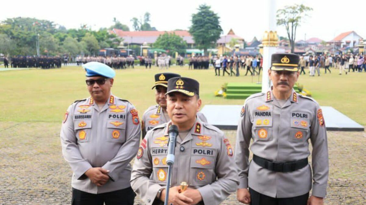 Evaluasi Menyeluruh Panipahan, Kapolda Riau Lakukan Rotasi Besar dan Perkuat Perang Melawan Narkoba