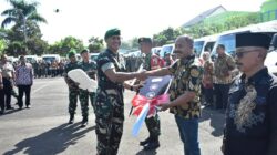 Kodim 0818/Kabupaten Malang Serahkan 60 Unit Truk Kepada Koperasi Desa Merah Putih