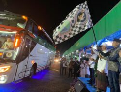 Sebanyak 1.201 Jamaah Haji Kota Malang Resmi Berangkat, Kloter Terbesar Dilepas dari Ki Angmor