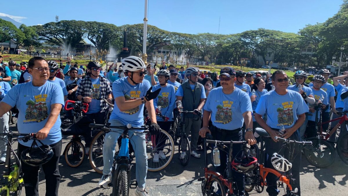 Bike to Work Diresmikan, ASN Malang Wajib Kayuh Sepeda Setiap Jumat ke Kantor