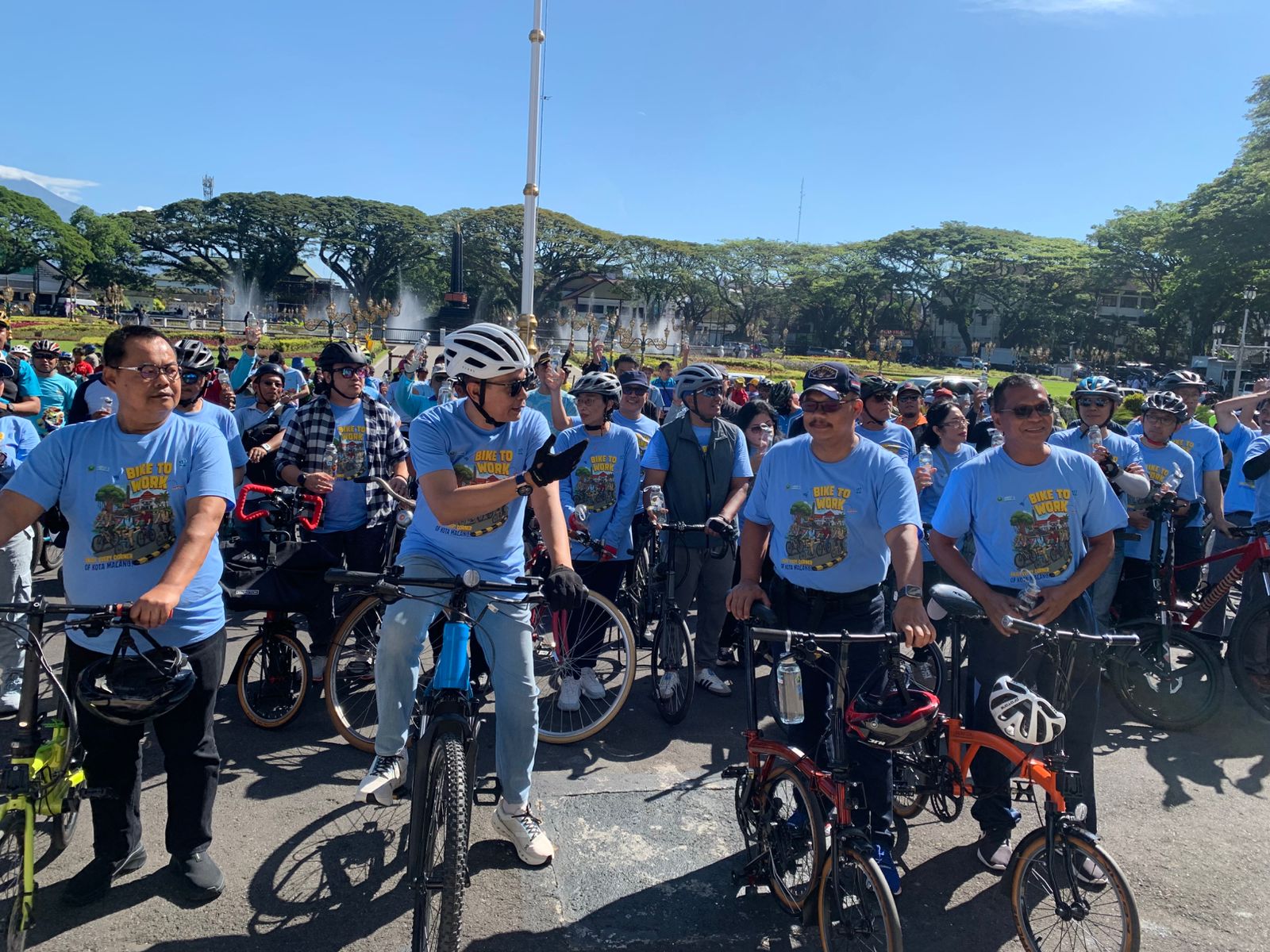 Bike to Work Diresmikan, ASN Malang Wajib Kayuh Sepeda Setiap Jumat ke Kantor