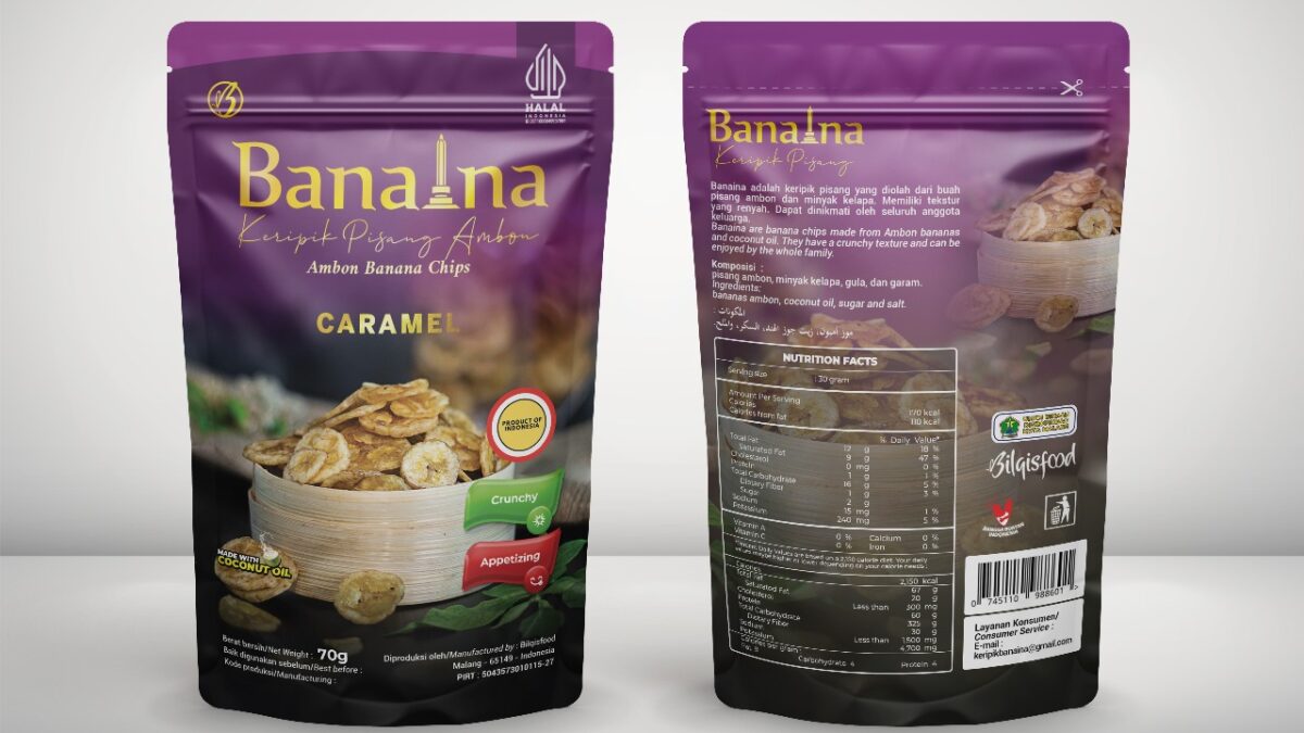 UMKM Binaan Bea Cukai Malang, Bilqisfood, Berhasil Ekspor Olahan Pisang ke Australia