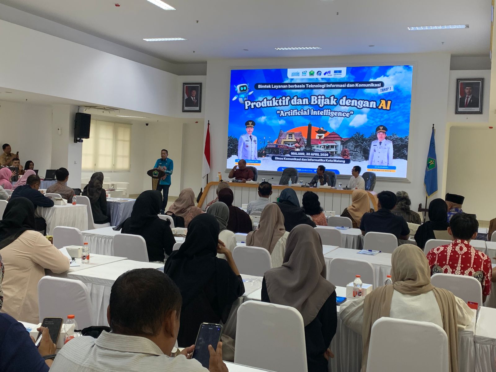 Pemkot Malang Gelar Bimtek TIK Tahap I, Wali Kota Tekankan Pemanfaatan AI Secara Bijak