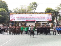 Polres Malang Gelar Apel Sabuk Kamtibmas, Perkuat Sinergi Jaga Keamanan Wilayah