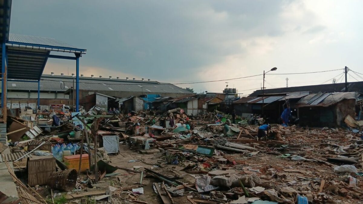 Pedagang Kunci Utama Perbaikan Jalan Pasar Gadang