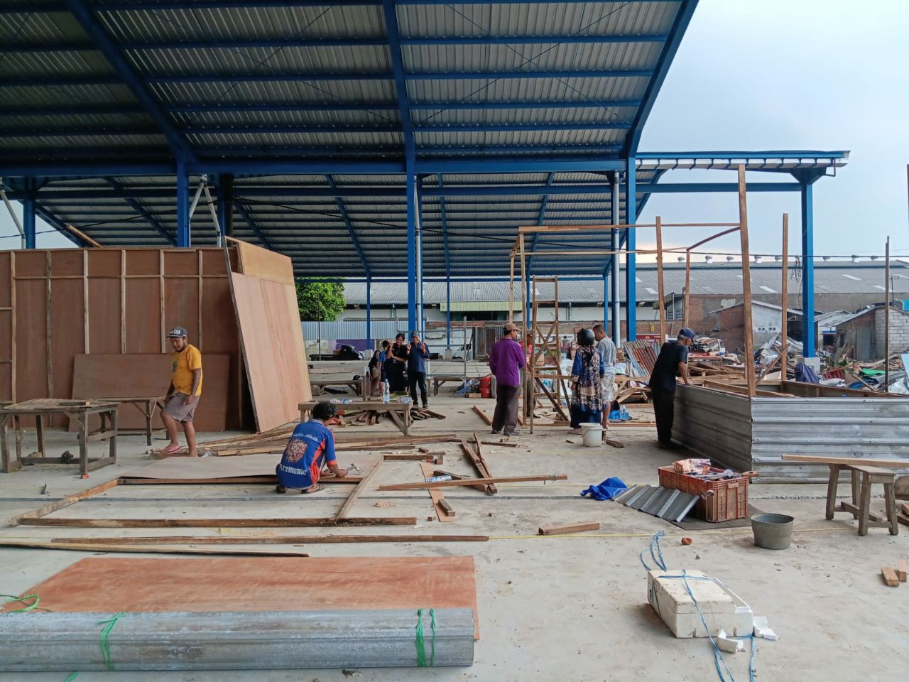 Relokasi Pedagang Dikebut, Proyek Jalan Kembar Pasar Gadang Ditarget Mulai April